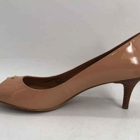 NEW Coach Designer Delilah Peep Toe Kitten Mini Heels - Size 10 B - Picture 3 of 10
